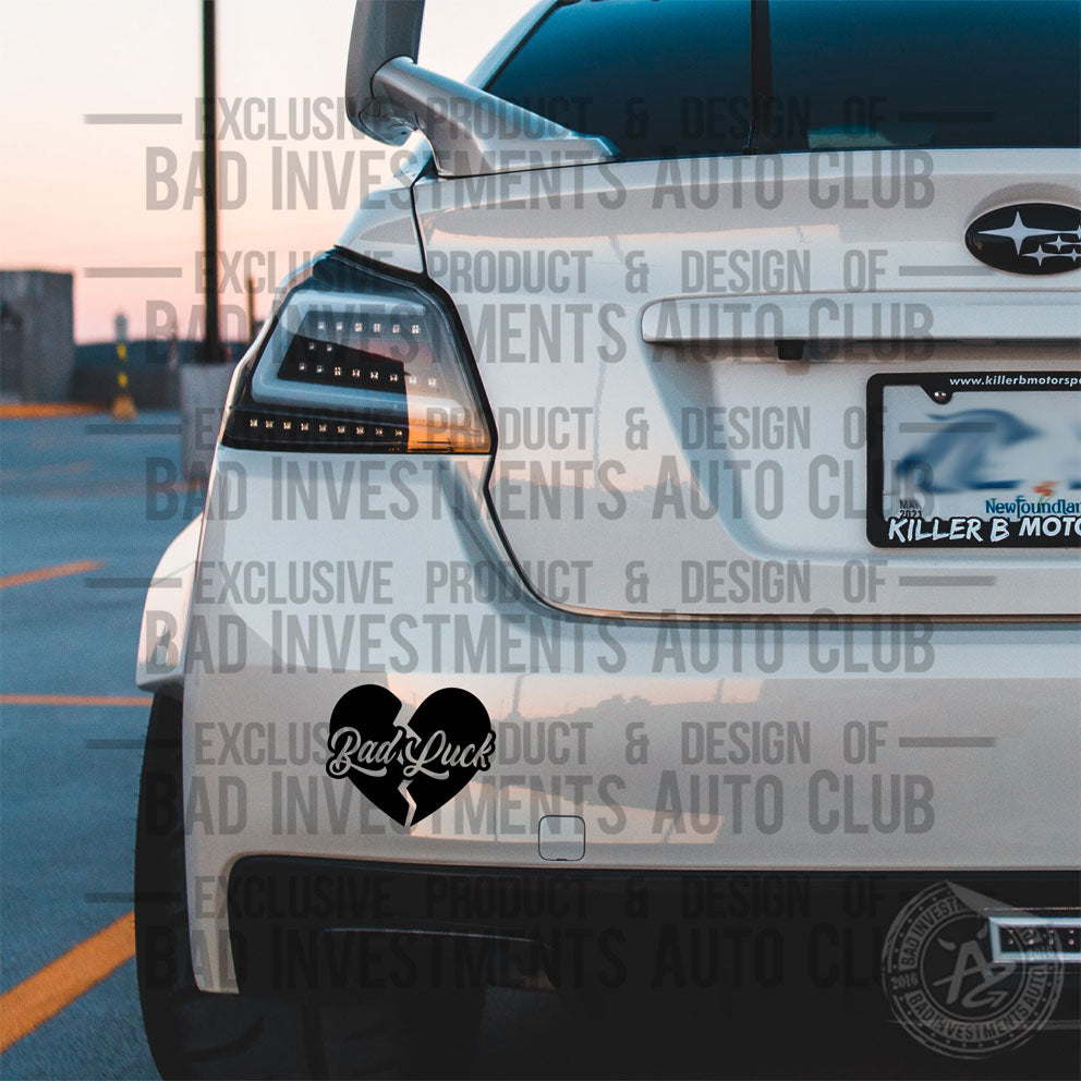 Broken Heart Sticker Pack 30 Vinyl Window Decals Car JDM Stickers