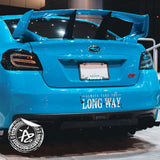 Always Take The Long Way Flower Blossoms Decal