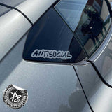 Antisocial Vehicle Decal