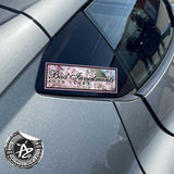 Pink Tree Cherry Blossom Flower Slap Sticker