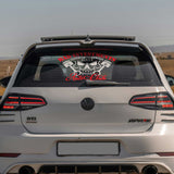 Exclusive Skull N' Pistons Large Vehicle Decal