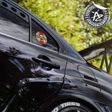 BAD Racing Skull Vintage Drift Round Decal