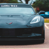 Take The Long Way Flower JDM Windshield Banner Decal