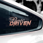 Panic Driven Modified Car Truck Sticker