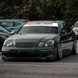 Pizza Delivery Funny Car Windshield Banner