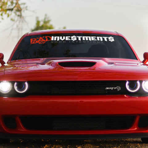 Exclusive BAD Graffiti 2.0 Vehicle Windshield Banner