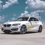 Sunflower 2-Door Car Decal Wrap