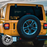 Tell Your Dog I Say Hi Cute Animal Lover Decal