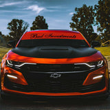 BAD Branded Script Windshield Banner