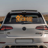 Cowboy Western Style Rodeo Decal