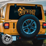 Cowboy Western Style Rodeo Decal