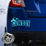 Cowboy Western Style Rodeo Decal