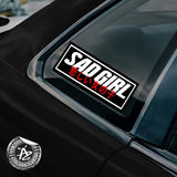 Sad Girl JDM Japanese Car Decal