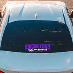 Suicid3 MX3 x Bad Investments Car Vehicle Decal