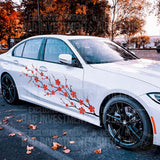 Cherry Blossom Sakura JDM 4-Door Car Decal