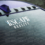 Escape Reality Flower Car Decal Sticker