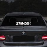 Standby Glitch Funny Decal