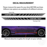 Rocker Panel x2 Customize Set for Trucks or Cars