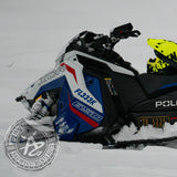 Registration Number Decals: Custom Waterproof Vinyl Stickers (PAIR)