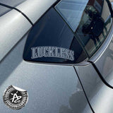 Luckless Mood Car Decal