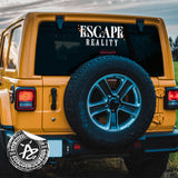 Escape Reality Flower Car Decal Sticker