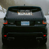 Alive After Midnight Flower Blossoms Decal