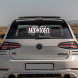 Alive After Midnight Flower Blossoms Decal