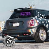 Look Pretty Play Dirty 1 Colour Vehicle Decal