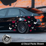 Butterfly 13 Sticker Bundle for Vehicle