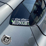 Alive After Midnight Flower Blossoms Decal