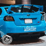 Alive After Midnight Flower Blossoms Decal