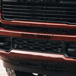 Our sister company, Demonic Diesels sticker on truck bumper by Bad Investments Auto